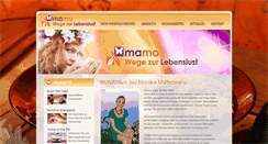 Desktop Screenshot of mamoliving.com